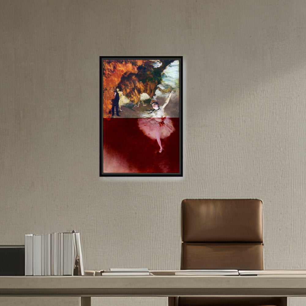 The Star - FLOATING FRAME