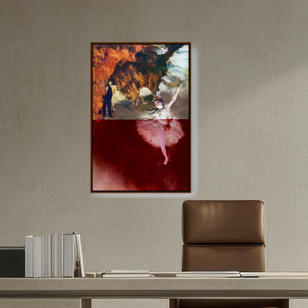 The Star - FLOATING FRAME