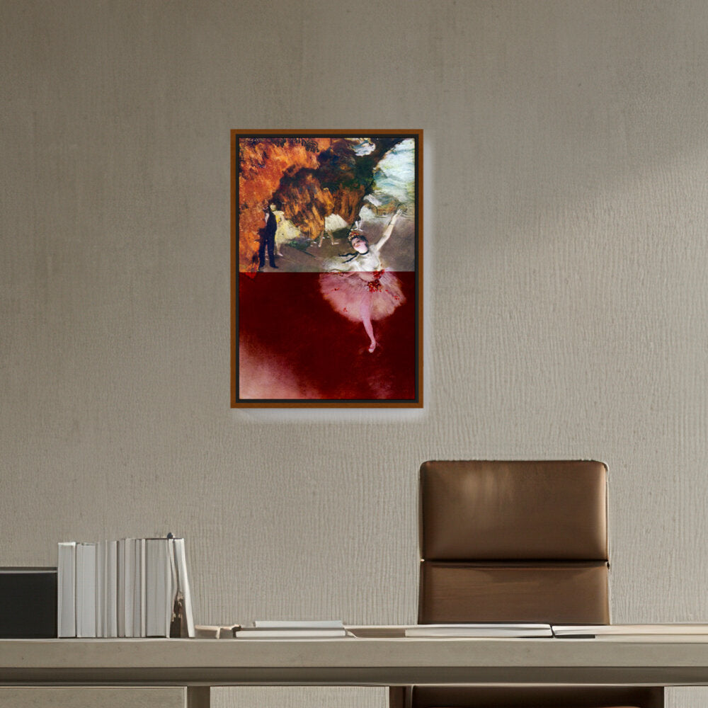 The Star - FLOATING FRAME