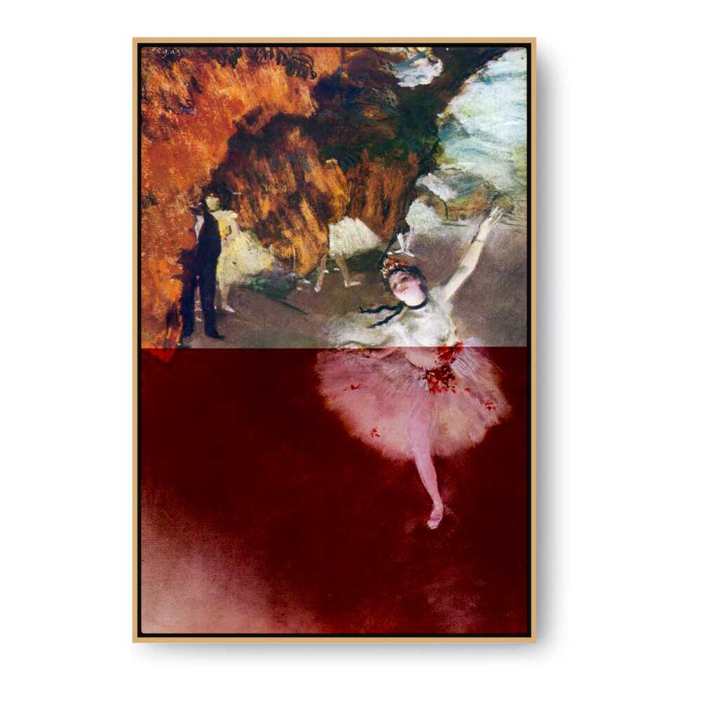 The Star - FLOATING FRAME
