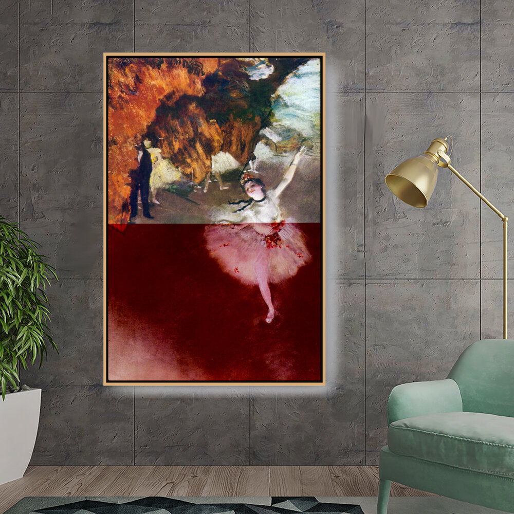 The Star - FLOATING FRAME