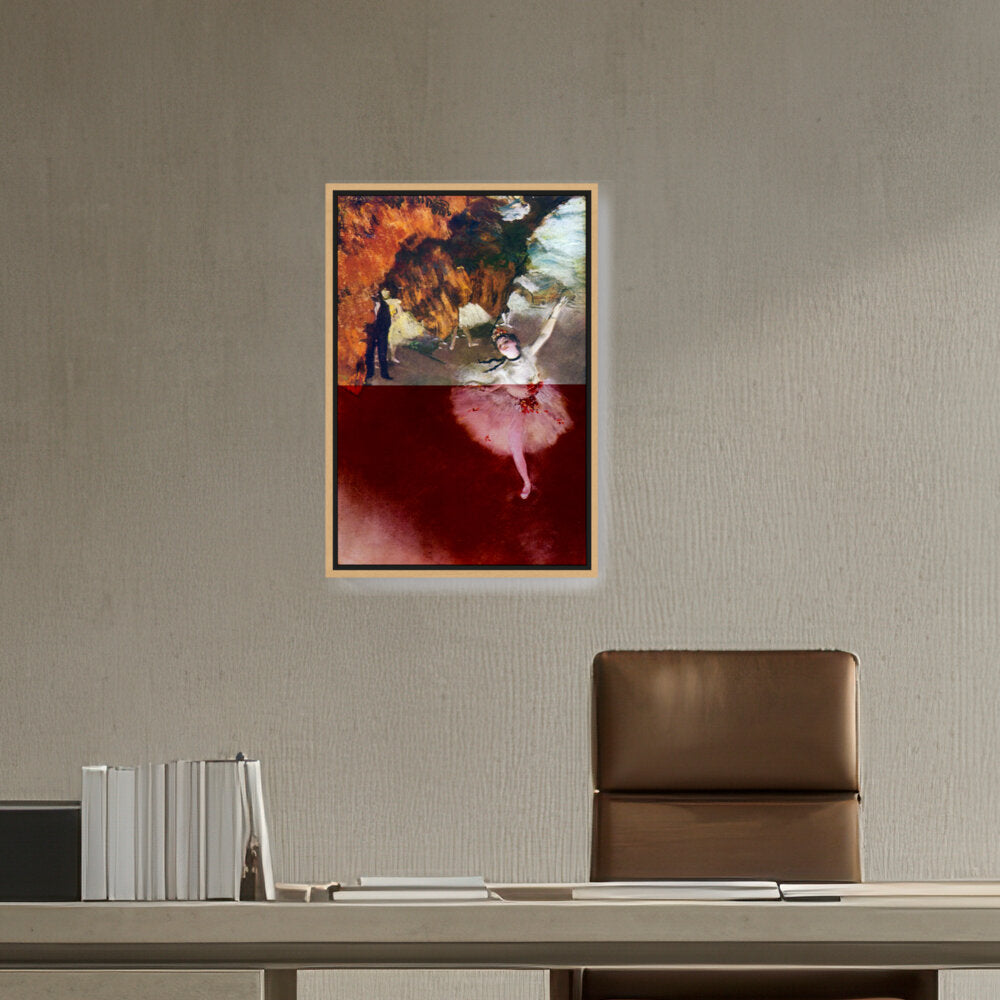 The Star - FLOATING FRAME