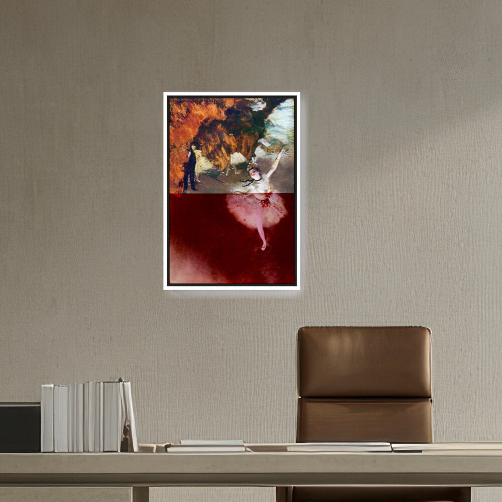 The Star - FLOATING FRAME