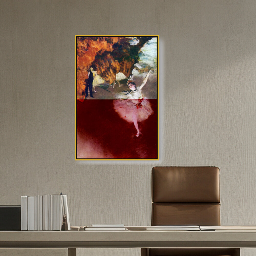 The Star - FLOATING FRAME
