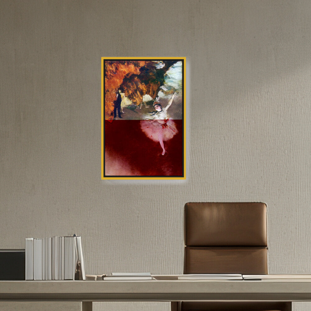 The Star - FLOATING FRAME