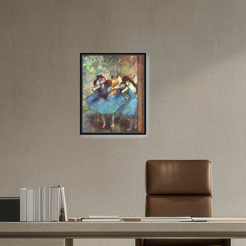 Blue Ballerinas - FLOATING FRAME
