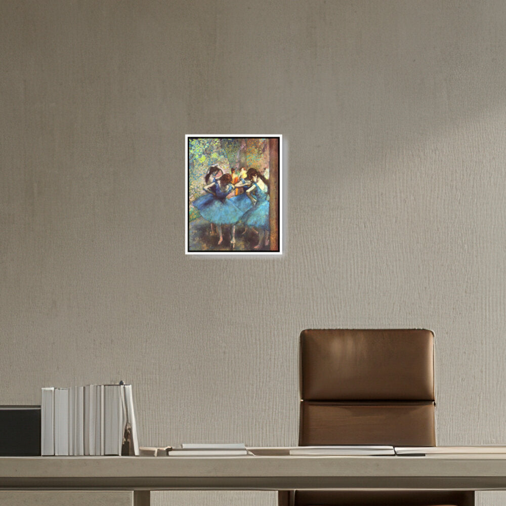 Blue Ballerinas - FLOATING FRAME