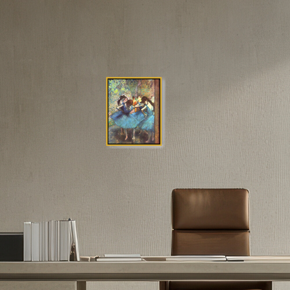 Blue Ballerinas - FLOATING FRAME