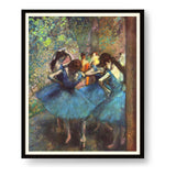 Blue Ballerinas - WALL MOUNT FRAME