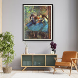 Blue Ballerinas - WALL MOUNT FRAME