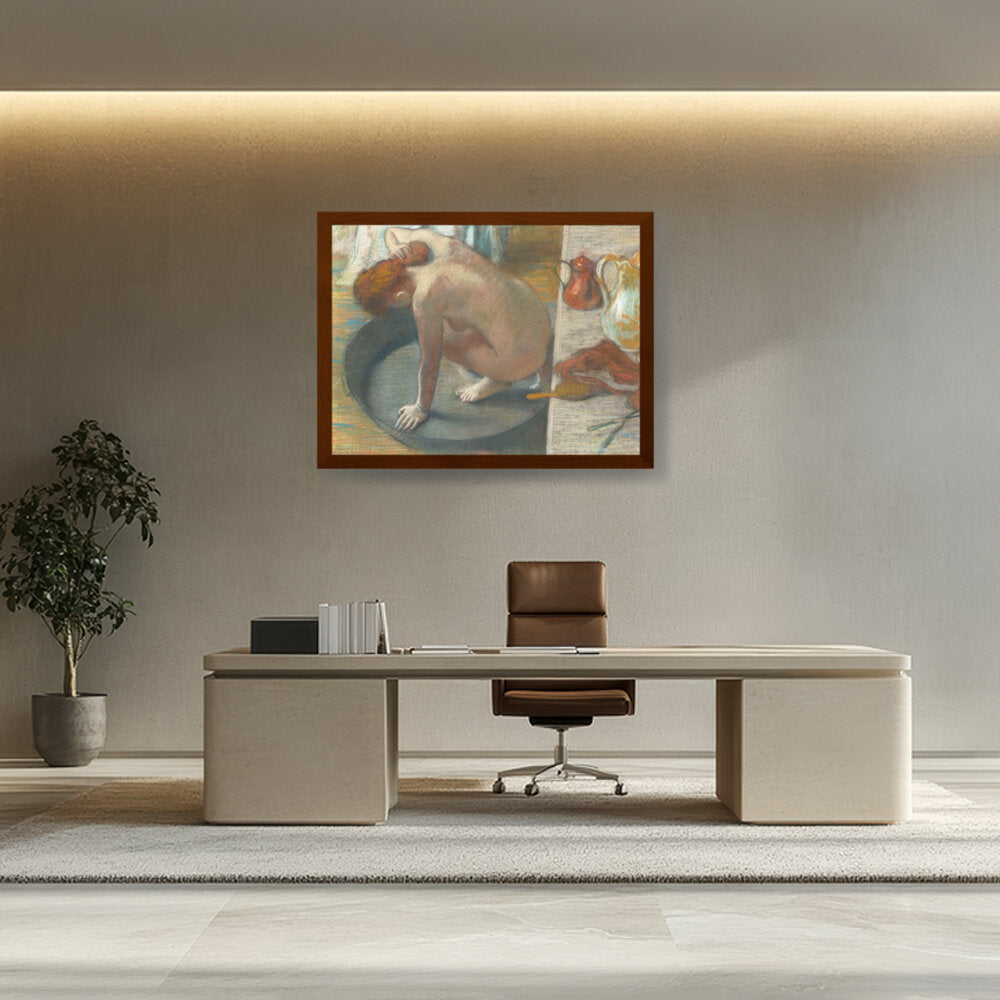 The Tub - Framed Canvas