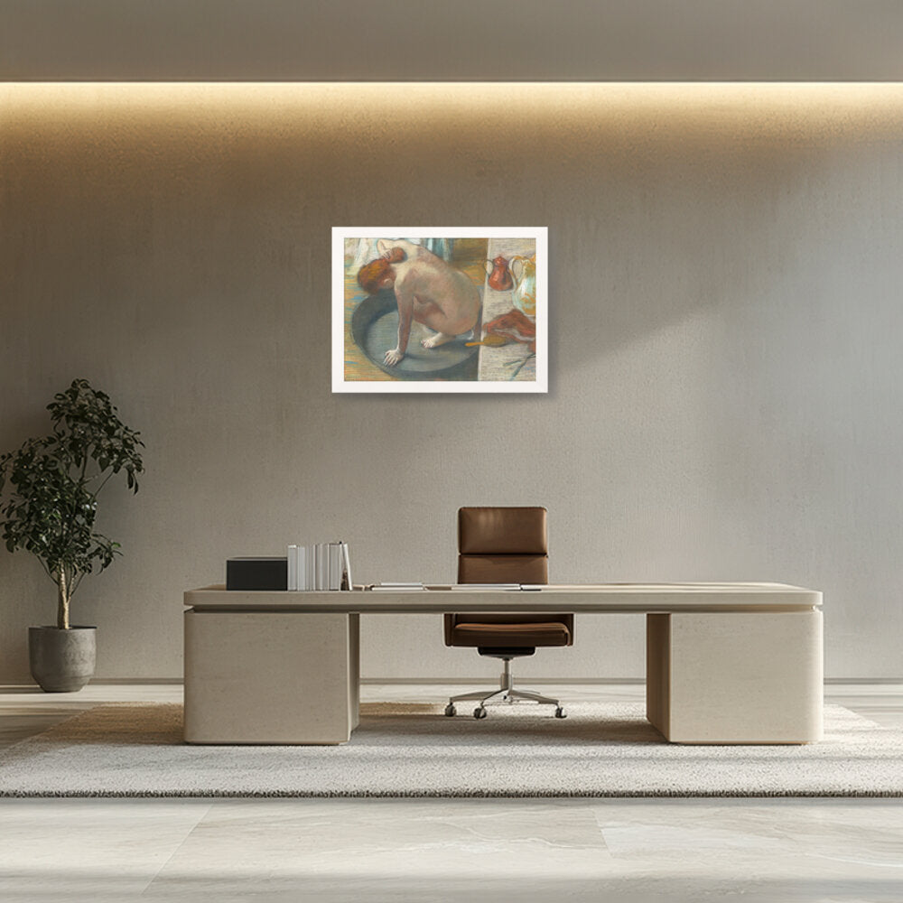 The Tub - Framed Canvas