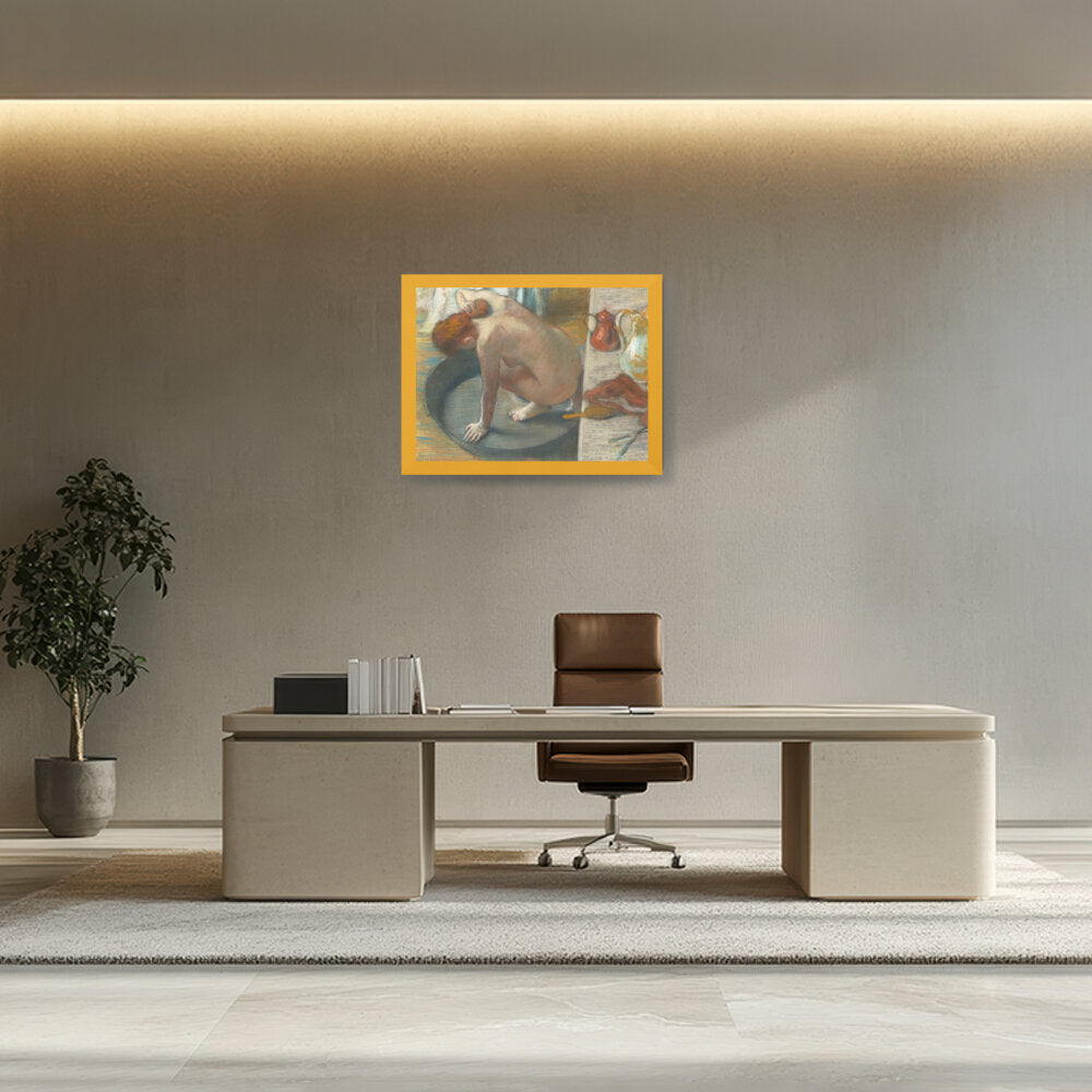 The Tub - Framed Canvas