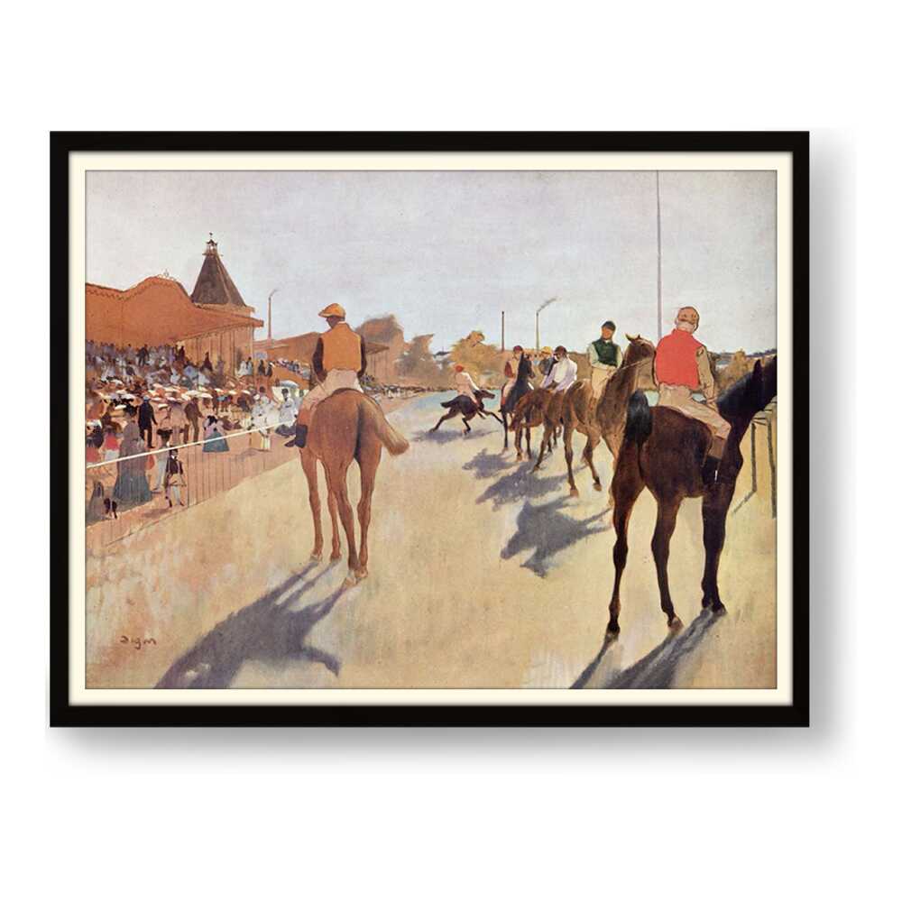 The Parade: Racehorses - WALL MOUNT FRAME