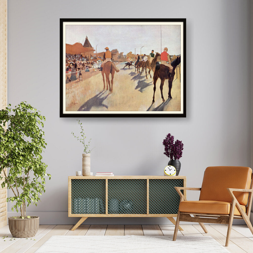 The Parade: Racehorses - WALL MOUNT FRAME