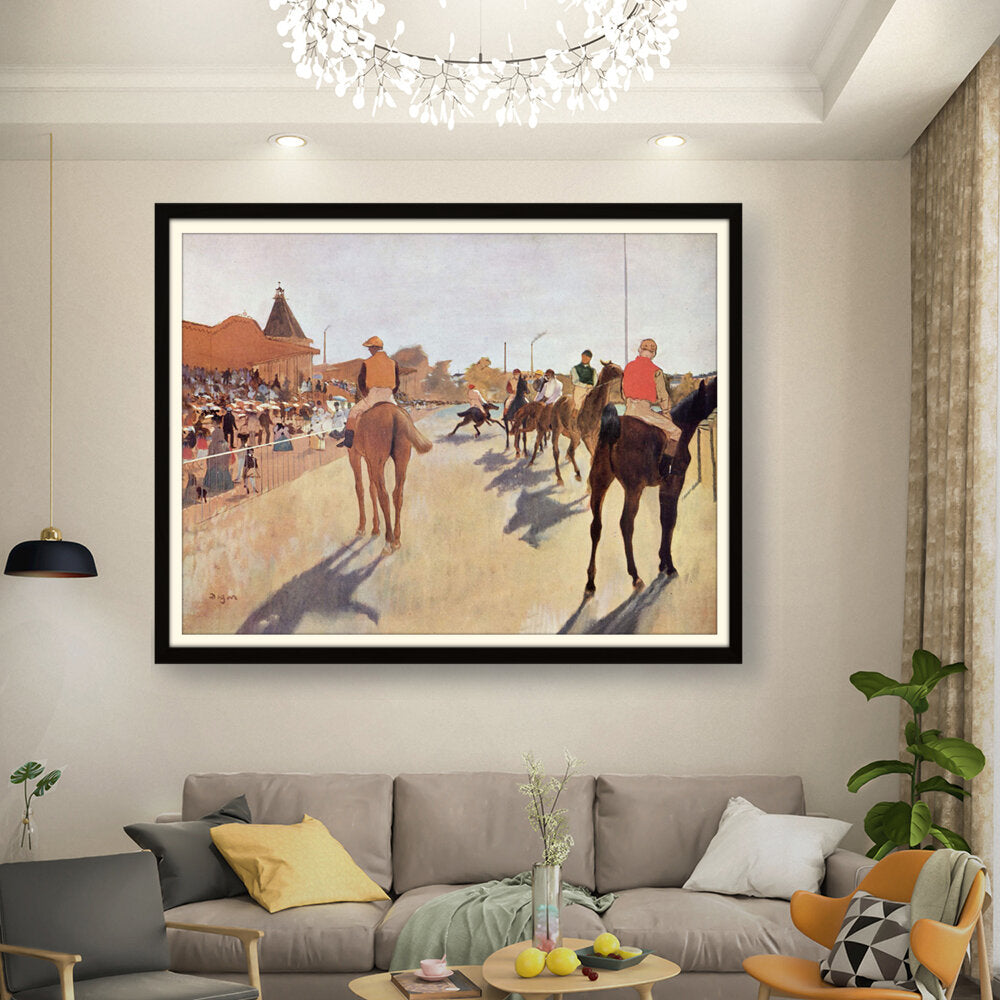 The Parade: Racehorses - WALL MOUNT FRAME