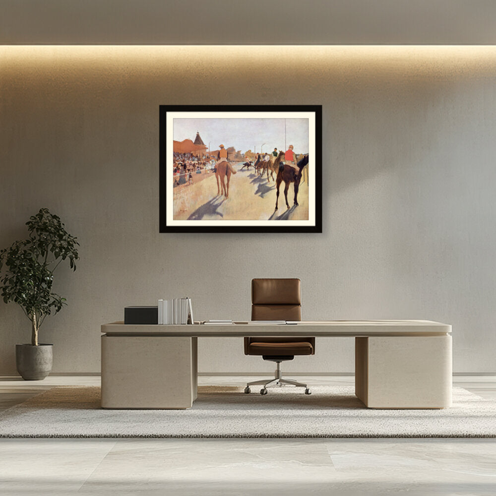 The Parade: Racehorses - WALL MOUNT FRAME