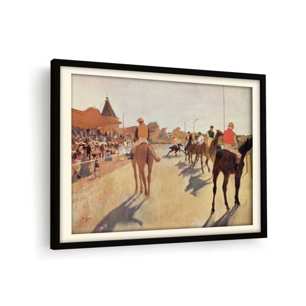 The Parade: Racehorses - WALL MOUNT FRAME