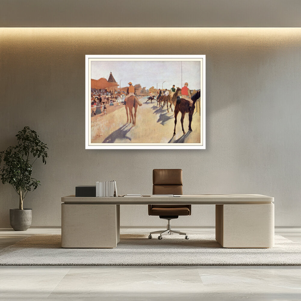 The Parade: Racehorses - WALL MOUNT FRAME