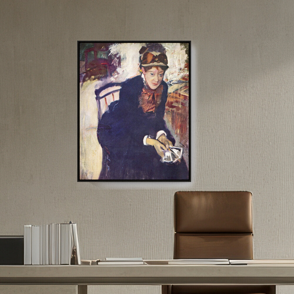 Portrait Of Mary Cassatt - FLOATING FRAME