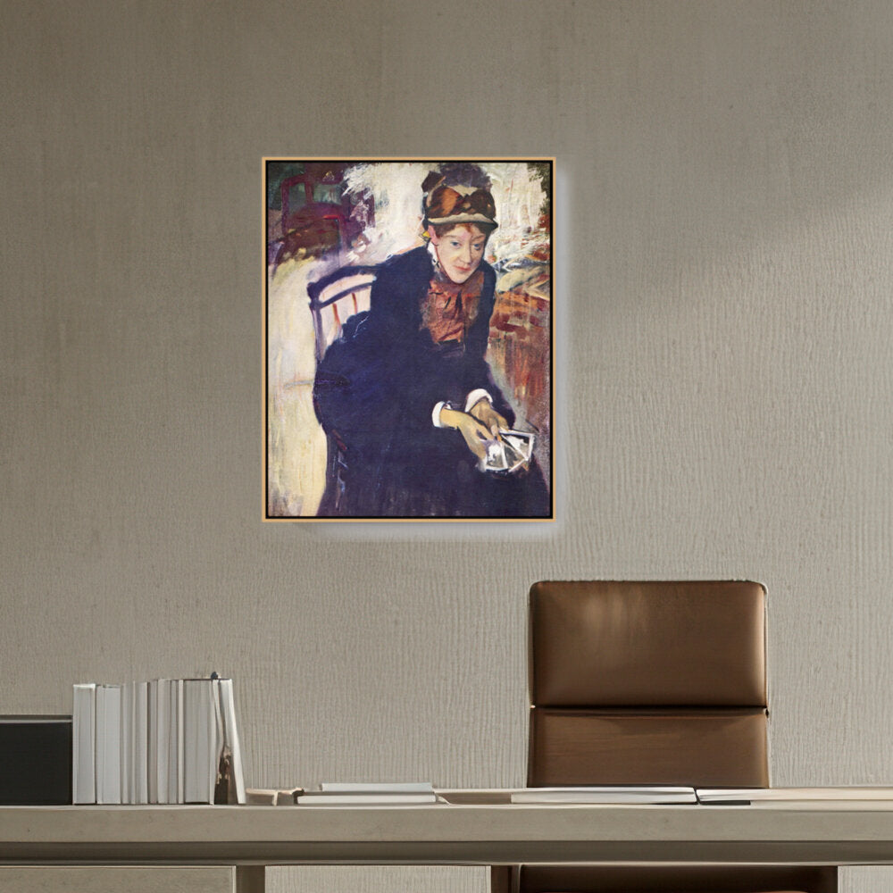 Portrait Of Mary Cassatt - FLOATING FRAME