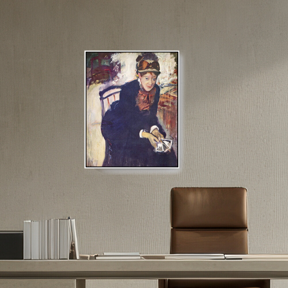 Portrait Of Mary Cassatt - FLOATING FRAME