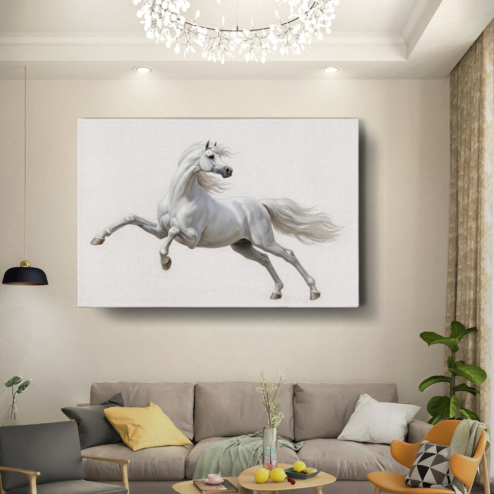 Majestic White Horse