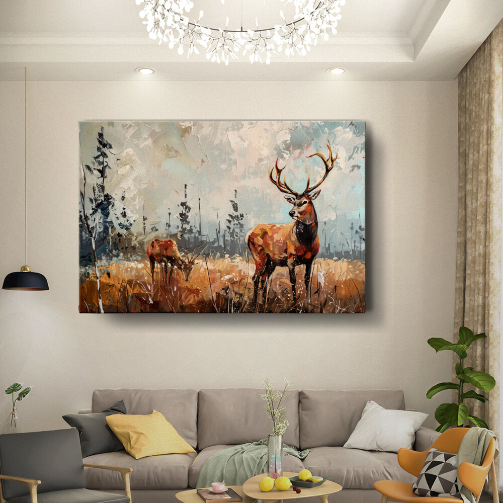 Majestic Stag In Serenity