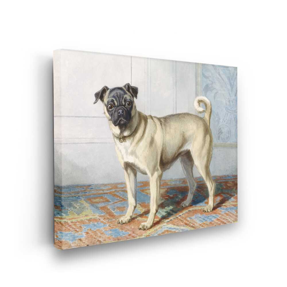 Picasoul - Picasoul Curated - Pug In Living Room - Wall Decor