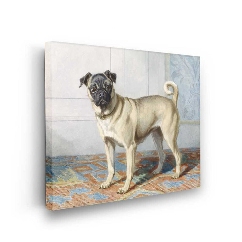 Picasoul - Picasoul Curated - Pug In Living Room - Wall Decor