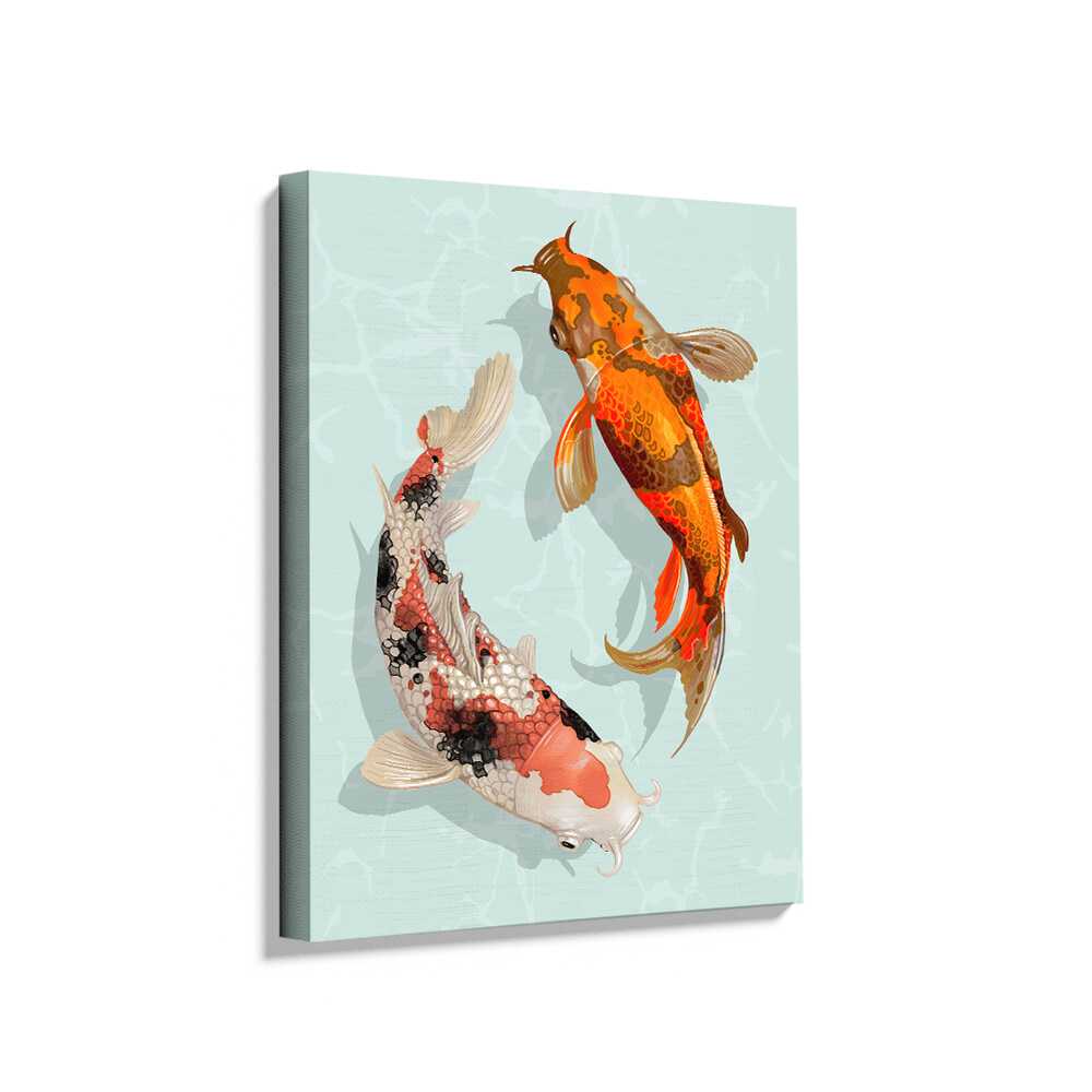 Picasoul - Picasoul Curated - Koi In Water - Wall Decor