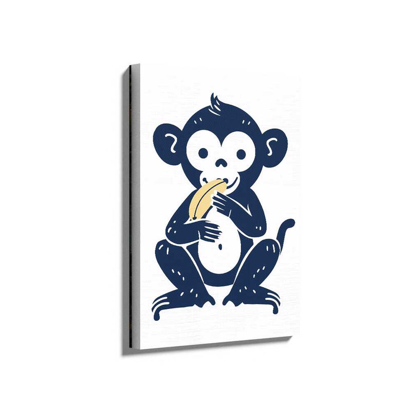 Picasoul - Picasoul Curated - Playful Monkey With Banana - Wall Decor