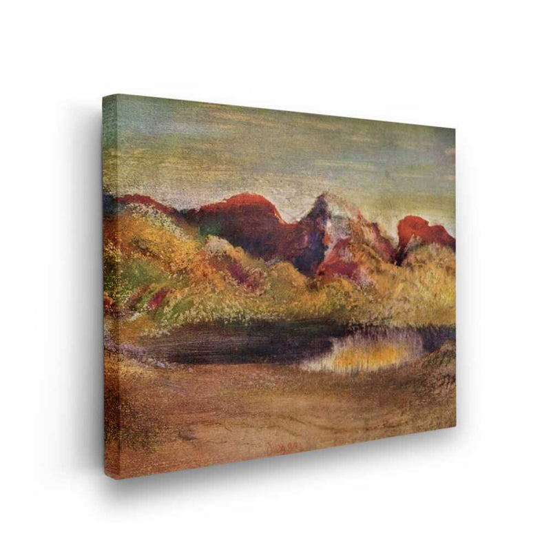 Picasoul - Picasoul Curated - Lake And Mountains - Wall Decor