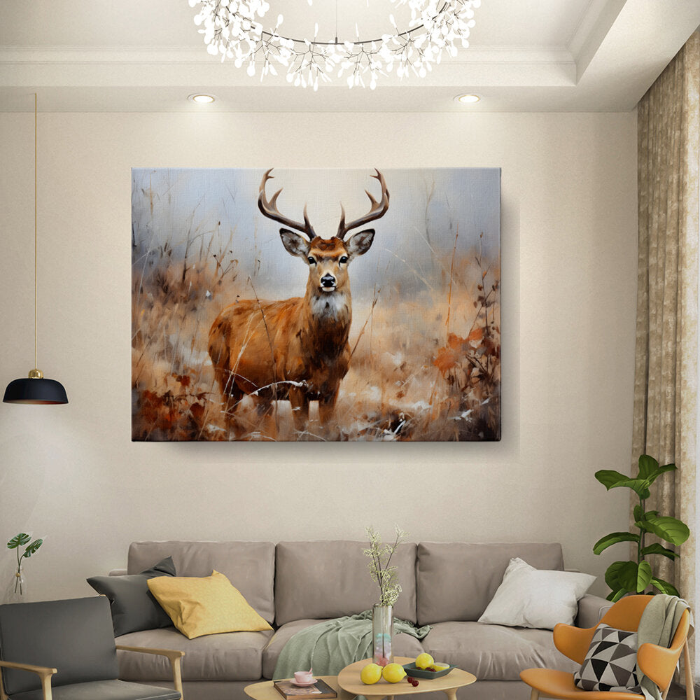 Majestic Stag In Autumn