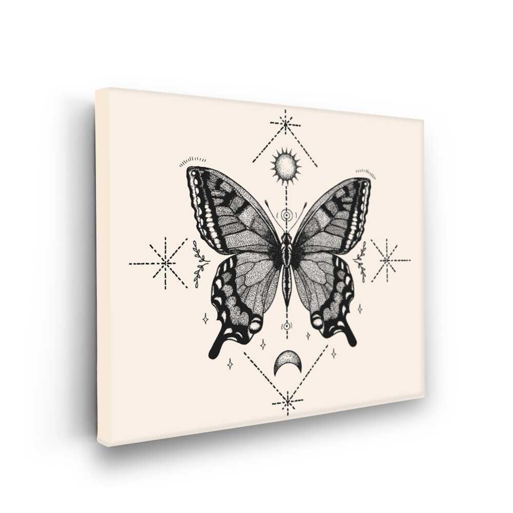 Picasoul - Picasoul Curated - Butterfly Mandala - Wall Decor