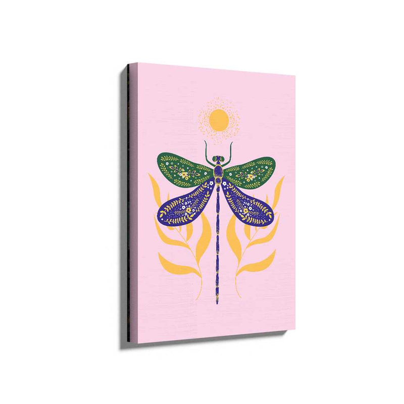 Picasoul - Picasoul Curated - Floral Dragonfly - Wall Decor