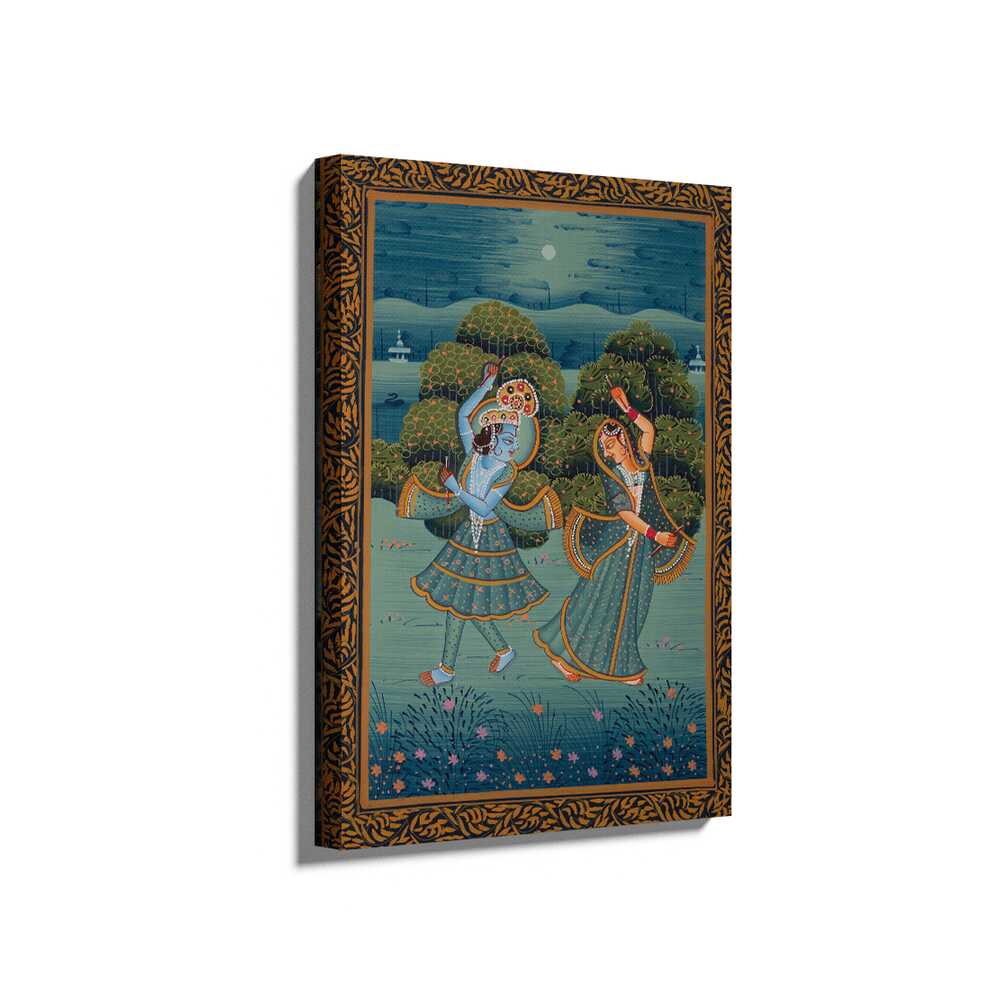 Picasoul - Picasoul Curated - Divine Dance Of Krishna And Radha - Wall Decor