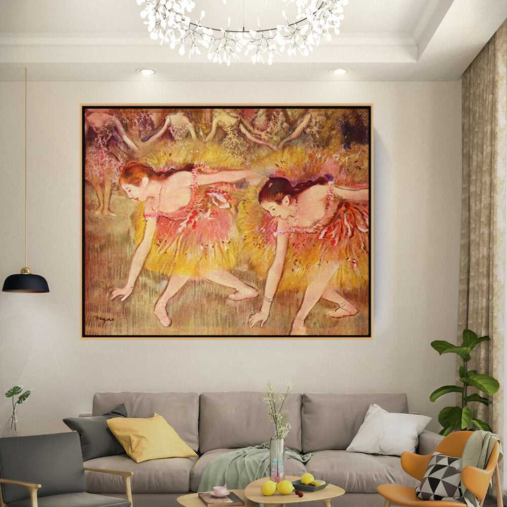 Bowing Dancers - FLOATING FRAME