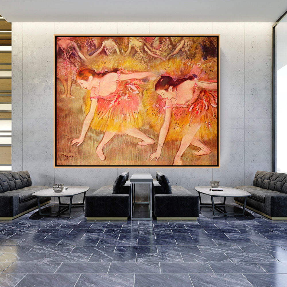 Bowing Dancers - FLOATING FRAME