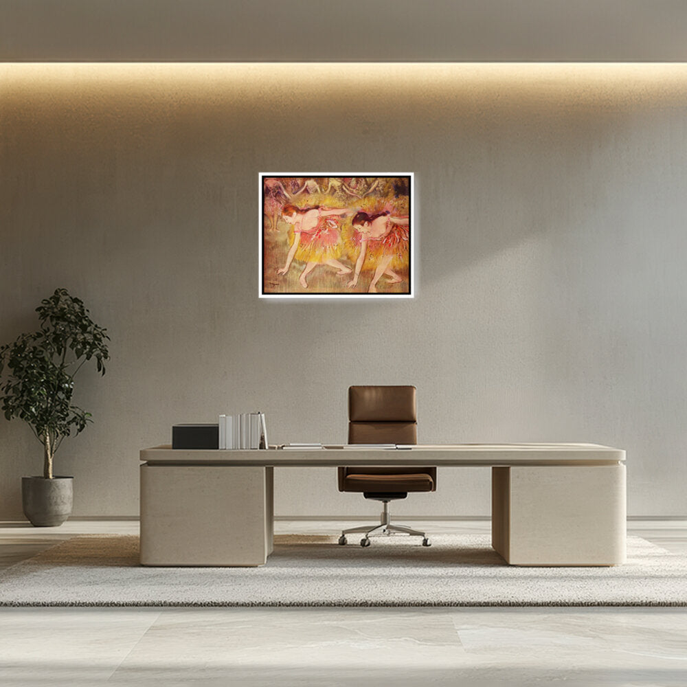 Bowing Dancers - FLOATING FRAME