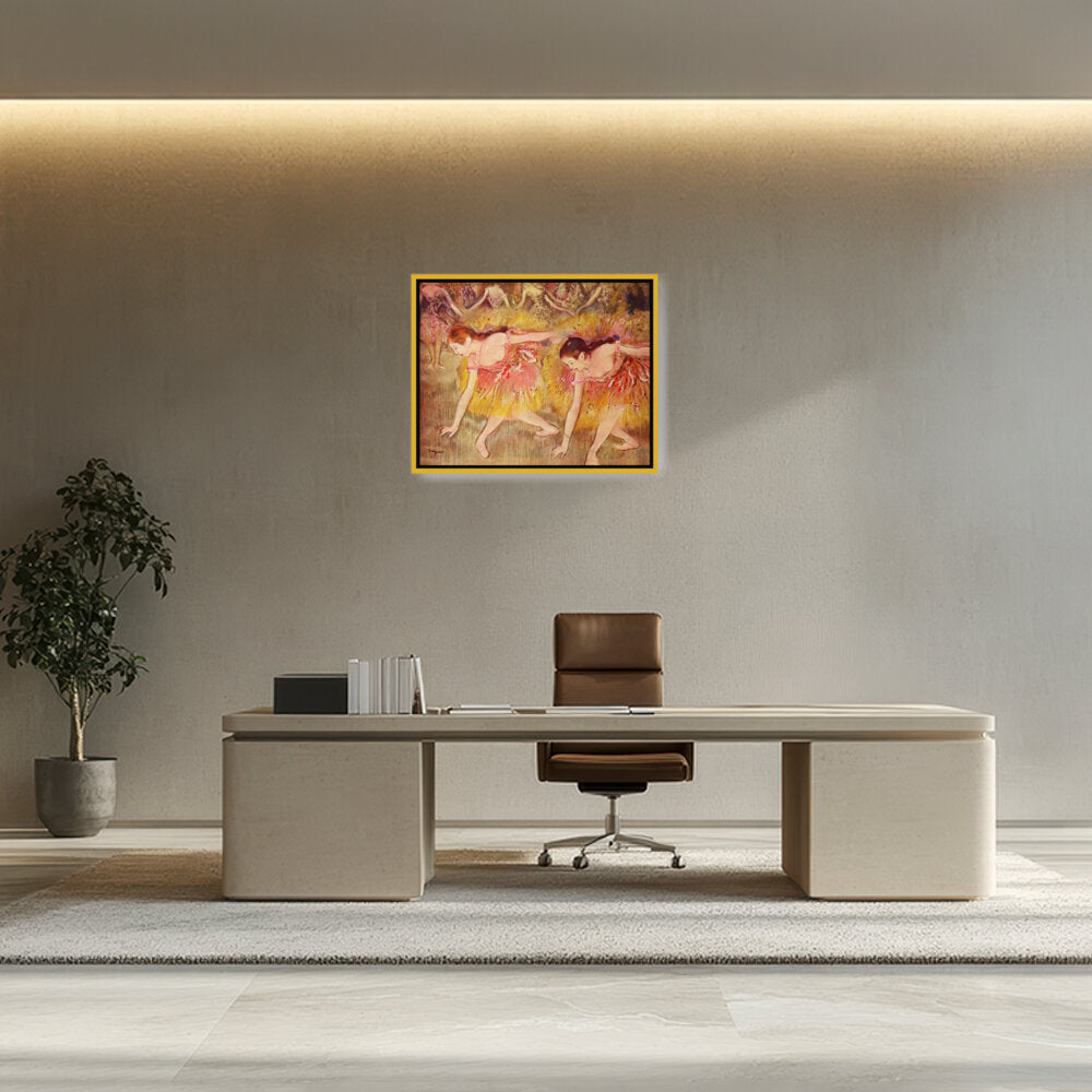 Bowing Dancers - FLOATING FRAME