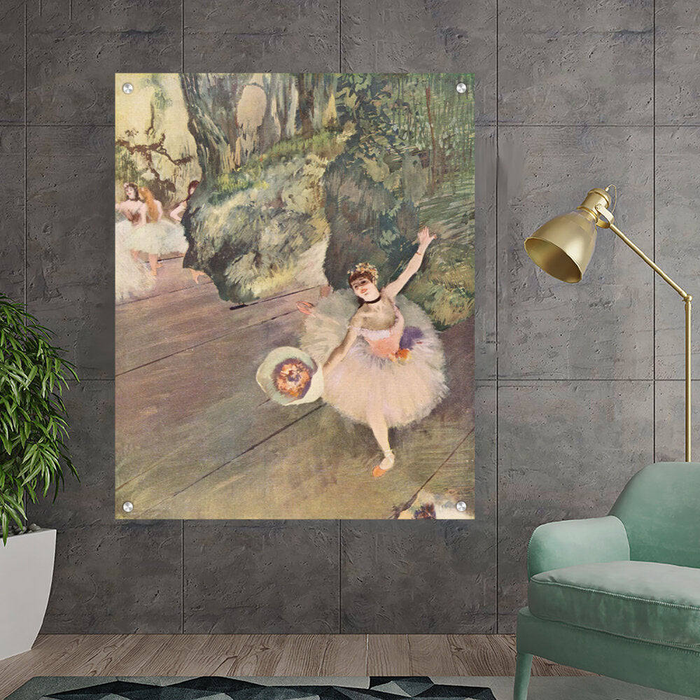 Dancer With A Bouquet - Acrylic Wall Photo