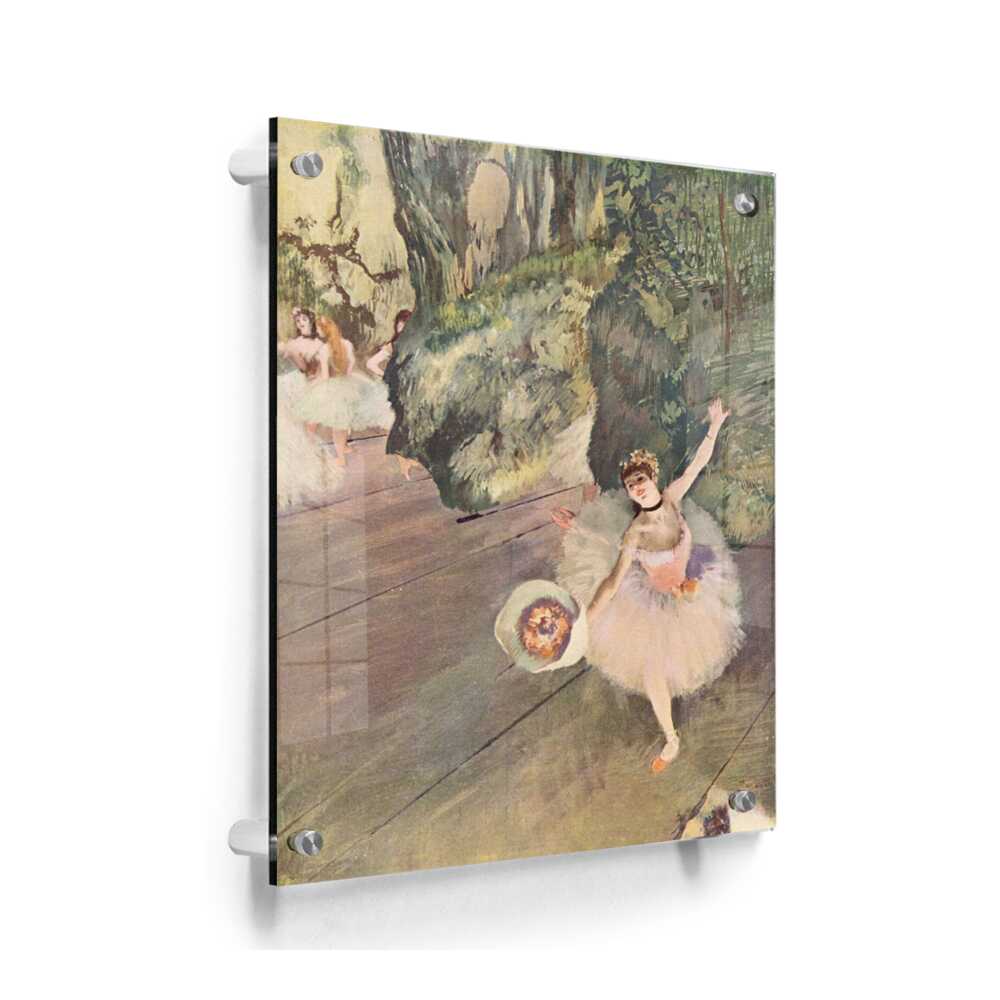 Dancer With A Bouquet - Acrylic Wall Photo