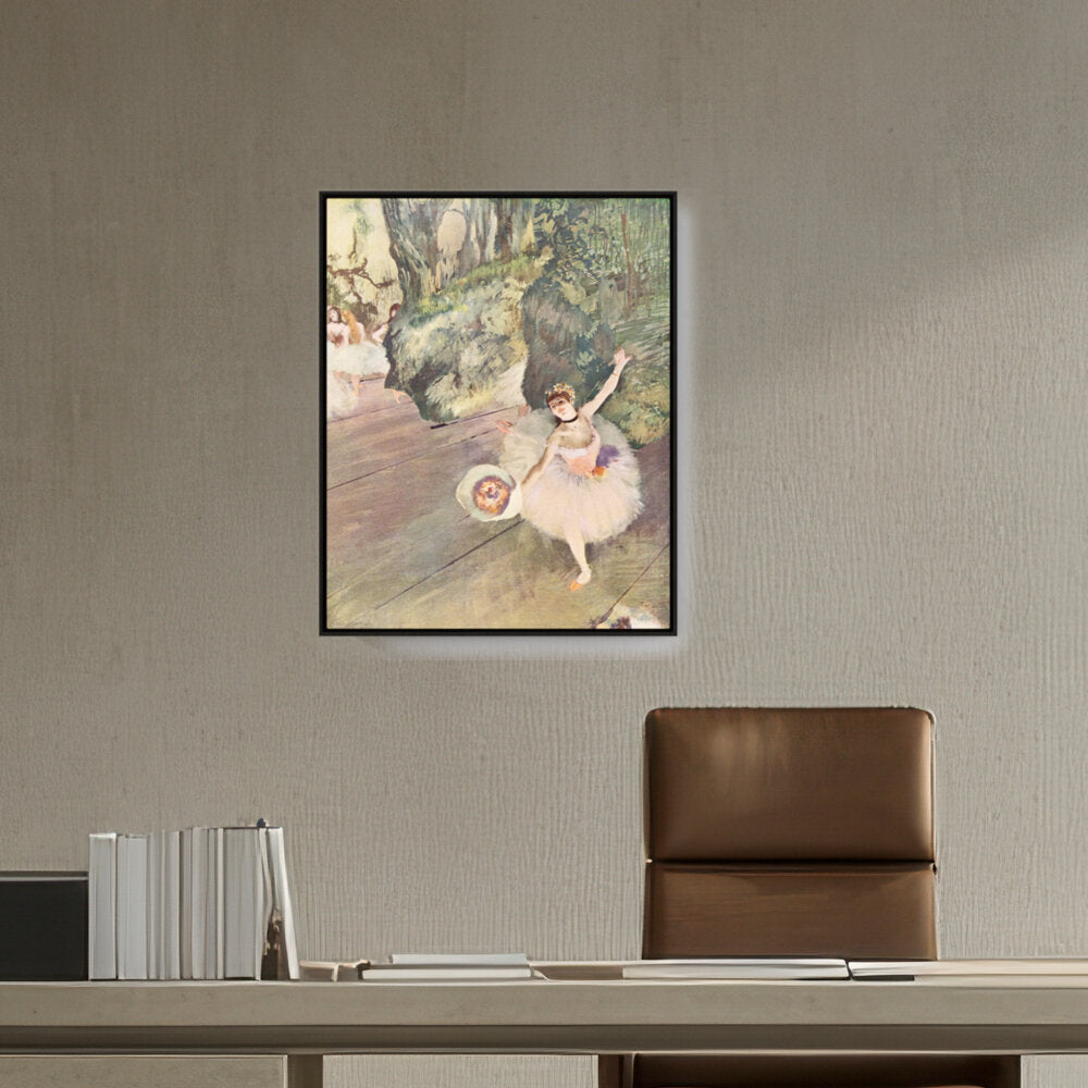 Dancer With A Bouquet - FLOATING FRAME