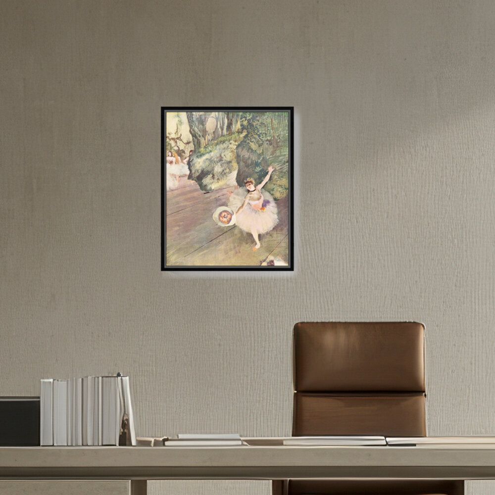 Dancer With A Bouquet - FLOATING FRAME