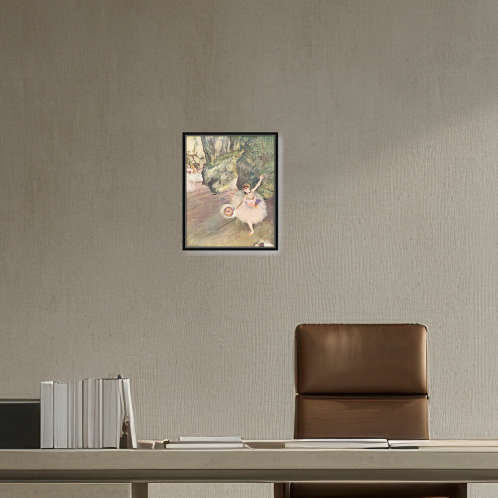 Dancer With A Bouquet - FLOATING FRAME