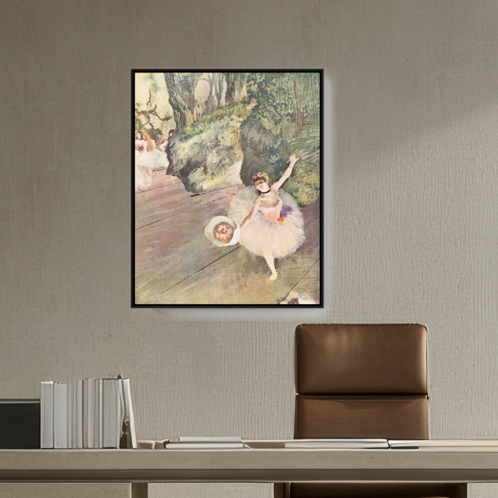 Dancer With A Bouquet - FLOATING FRAME