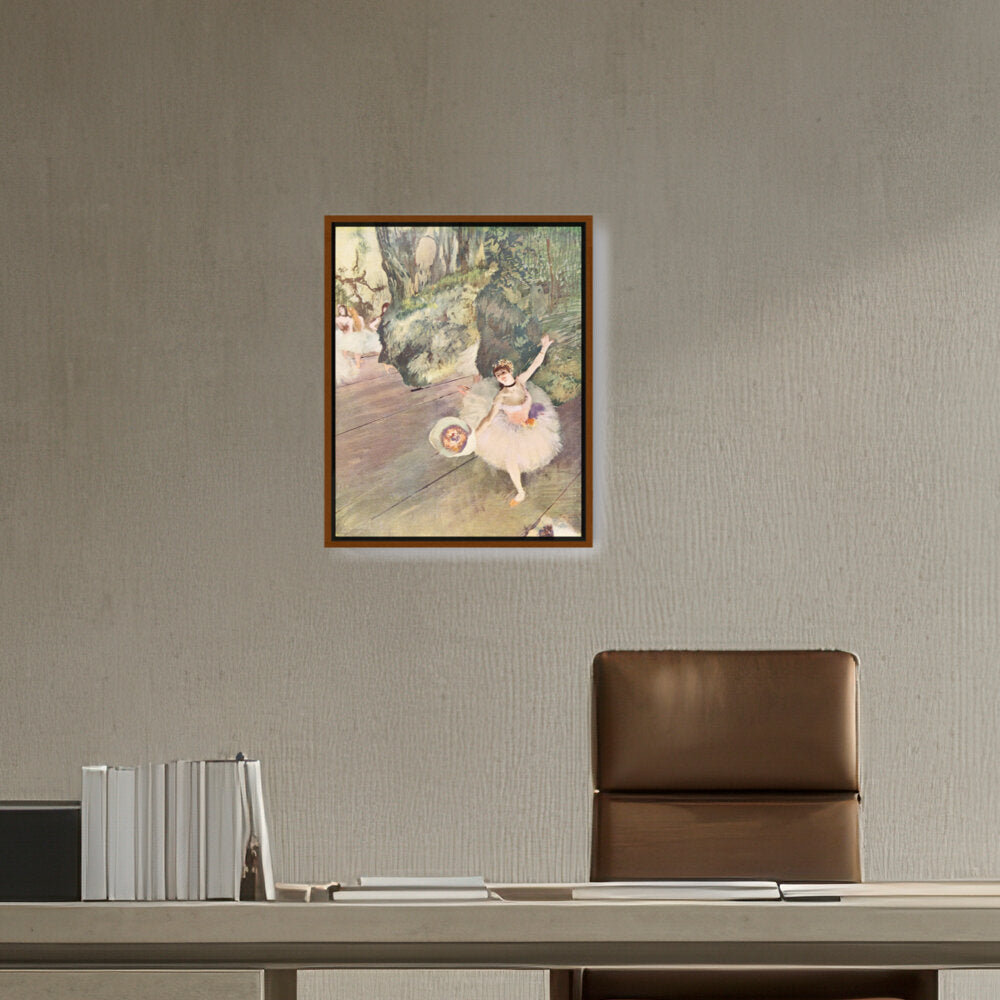 Dancer With A Bouquet - FLOATING FRAME