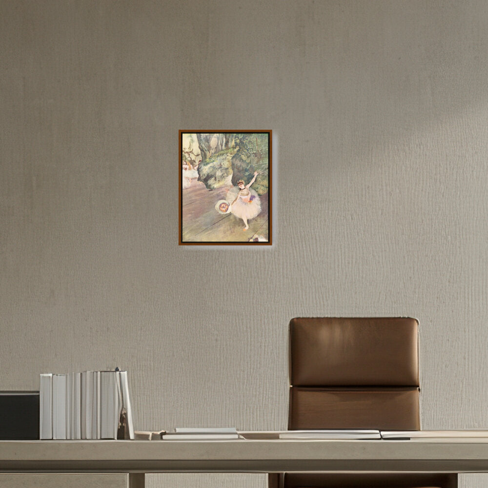 Dancer With A Bouquet - FLOATING FRAME