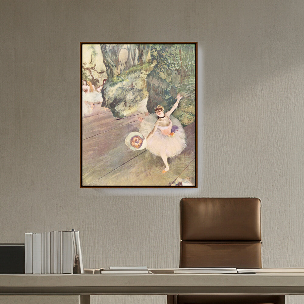 Dancer With A Bouquet - FLOATING FRAME
